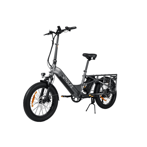 Pixar PLUS7 48V 20,4Ah Fat Tire Bicicleta Elétrica Cinza Pixar PLUS7 48V 20,4Ah Fat Tire Bicicleta Elétrica Cinza