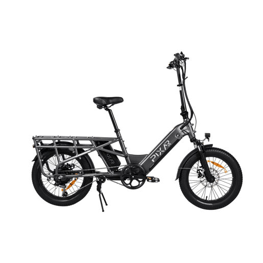 Pixar PLUS7 48V 20,4Ah Fat Tire Bicicleta Elétrica Cinza Pixar PLUS7 48V 20,4Ah Fat Tire Bicicleta Elétrica Cinza