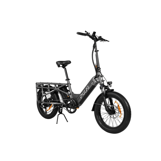 Pixar PLUS7 48V 20,4Ah Fat Tire Bicicleta Elétrica Cinza Pixar PLUS7 48V 20,4Ah Fat Tire Bicicleta Elétrica Cinza