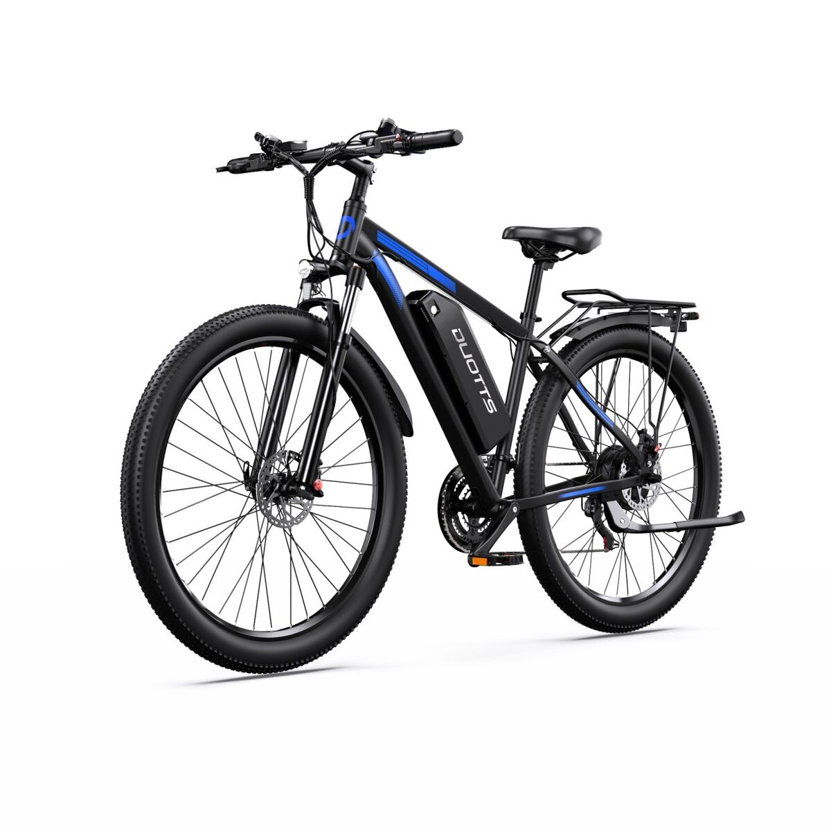 Duotts c29l e-bike, 48v15ah, ruedas 29", azul-negro, frenos hidráulicos, bicicleta eléctrica ideal para españa