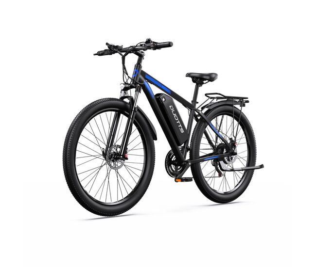 Duotts c29l e-bike, 48v15ah, ruedas 29", azul-negro, frenos hidráulicos, bicicleta eléctrica ideal para españa