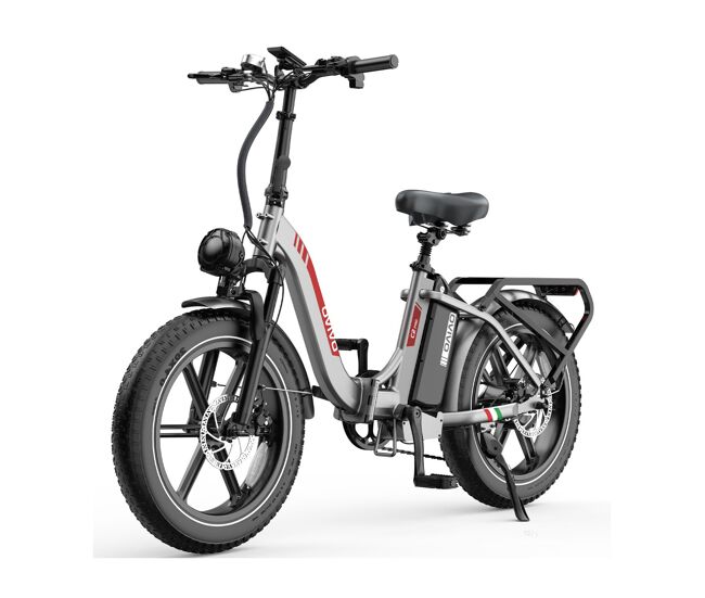 Ovivo c2 pro e-bike - motor 250w batería 48v18ah 20pulgadas frenos hidráulicos - platarojo