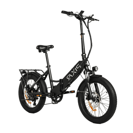 Pixar WIND1 48V 10,4Ah 20x3 Bicicleta Elétrica Preta Freio a Disco