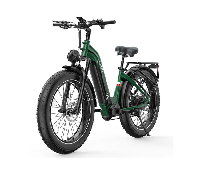 Ovivo v6 pro e-bike - motor 250w batería 48v20ah 26pulgadas frenos hidráulicos - verdenegro