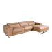ANGEL CERDA Sofá chaise longue relax derecho piel ANGEL CERDA Sofá chaise longue relax derecho piel Marrón