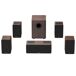 Barra de sonido para TV | Hiwill-Audio M514 5.1.4 Dolby Atmos Barra de sonido para TV | Hiwill-Audio M514 5.1.4 Dolby Atmos Nogal