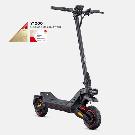 Patinete elétrico | ENGWE Y1000 | 52V22.5Ah dobrável - Preto