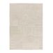 Alfombra geométrica con relieve VERONA - ATTICGO 120x170 Alfombra geométrica con relieve VERONA - ATTICGO 120x170 Crema