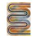 Alfombra geométrica SYBIL - ATTICGO 160x230 Alfombra geométrica SYBIL - ATTICGO 160x230 Multicolor