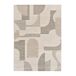 Alfombra geométrica con relieve VERONA - ATTICGO 80x150 Alfombra geométrica con relieve VERONA - ATTICGO 80x150 Crema