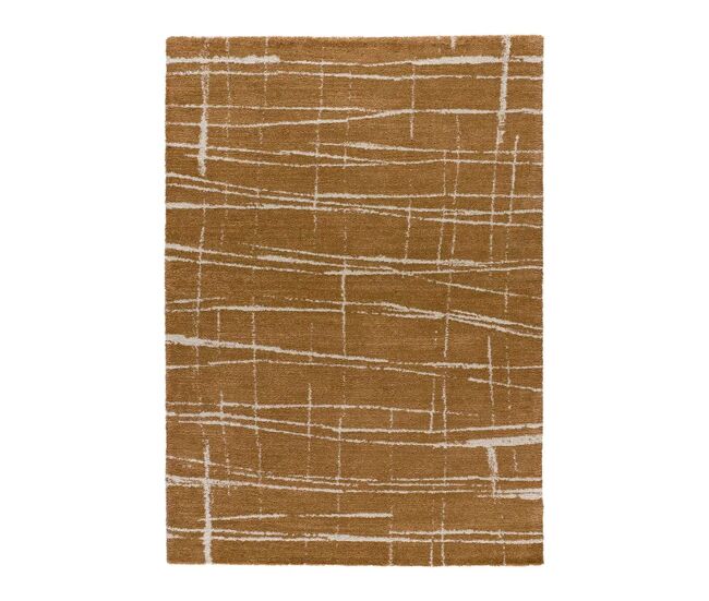 Alfombra abstracta cobre VENUS, 120x170 cm - ATTICGO
