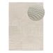 Alfombra geométrica con relieve VERONA - ATTICGO 80x150 Alfombra geométrica con relieve VERONA - ATTICGO 80x150 Crema