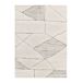 Alfombra étnica con relieve TURIN - ATTICGO 80x150 Alfombra étnica con relieve TURIN - ATTICGO 80x150 Blanco