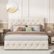 Cama, cama doble, cama funcional. 202x167 Cama, cama doble, cama funcional. 202x167 Beige