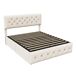 Cama, cama doble, cama funcional. 202x167 Cama, cama doble, cama funcional. 202x167 Beige