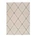 Alfombra geométrica SWANSEA - ATTICGO 120x170 Alfombra geométrica SWANSEA - ATTICGO 120x170 Blanco