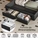 Cama 1, USB, Tipo C, Cama doble, Cajón, Luz LED 200x144 Cama 1, USB, Tipo C, Cama doble, Cajón, Luz LED 200x144 Gris