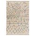 Alfombra shaggy étnica YEBEL - ATTICGO 80x150 Alfombra shaggy étnica YEBEL - ATTICGO 80x150 Blanco