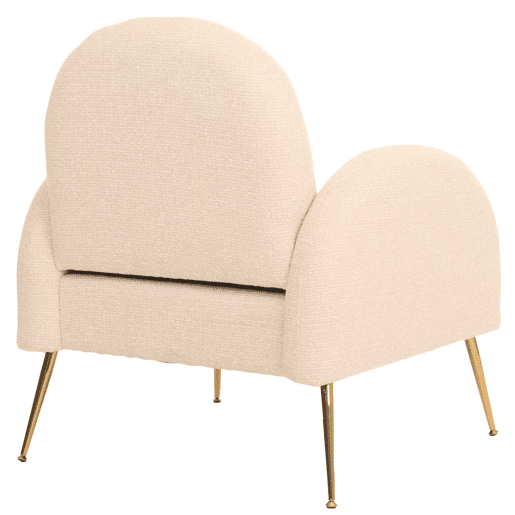 Poltrona retrô para coquetel em tecido chenille creme com estofamento extra grosso de 22 cm 04_0006858