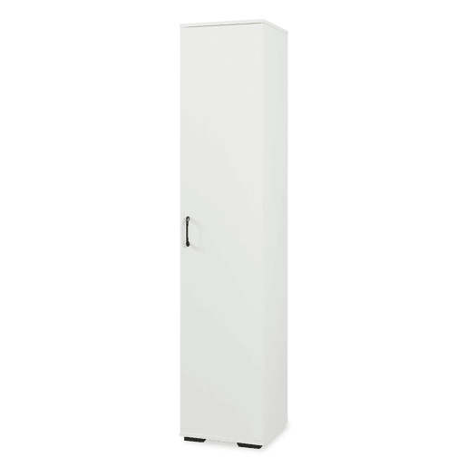 Armário multifuncional Chalvefted com 1 porta 175 x 37 x 35 cm Branco en.casa