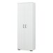 Armario multiusos Chalvefted 2 puertas compartimentos y escobero 60 Armario multiusos Chalvefted 2 puertas compartimentos y escobero 60 Blanco