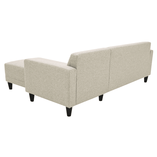 Sofá Bob Chaise Longue, 3 Lugares, Sofá de Canto Reversível, Bege Sofá Bob Chaise Longue, 3 Lugares, Sofá de Canto Reversível, Bege