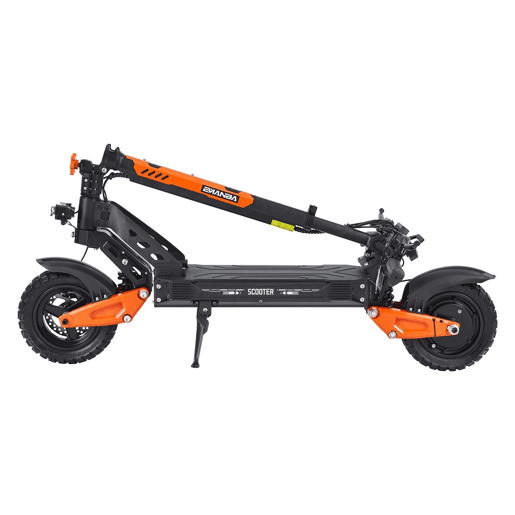 Trotinete Eléctrica EMANBA G2 MAX Bateria 48V21AH Pneus10'' Travões De Disco Dianteiros E Traseiros - Preta