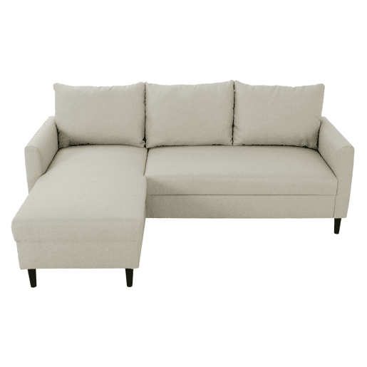 Chaise Longue Capri, 3 lugares, canto, reversível, bege, para sala de estar. Chaise Longue Capri, 3 lugares, canto, reversível, bege, para sala de estar.