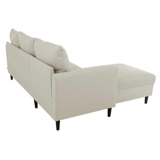 Chaise Longue Capri, 3 lugares, canto, reversível, bege, para sala de estar. Chaise Longue Capri, 3 lugares, canto, reversível, bege, para sala de estar.