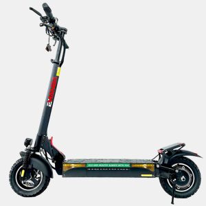 Trotinete Eléctrica EMANBA L12 Bateria 48V13AH Pneus10'' Travões De Disco Dianteiros E Traseiros - Preta
