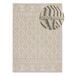 Alfombra étnica con relieve PAMUK - ATTICGO 120x170 Alfombra étnica con relieve PAMUK - ATTICGO 120x170 Crema