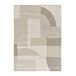 Alfombra geométrica con relieve VERONA - ATTICGO 160x230 Alfombra geométrica con relieve VERONA - ATTICGO 160x230 Crema
