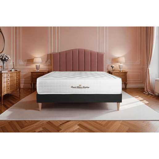 Conjunto de Estrado Preto + Colchão ROYAL PALACE BEDDING Buckingham (140x200 cm - Espuma Viscoelástica- Altura: 30 cm) Conjunto de Estrado Preto + Colchão ROYAL PALACE BEDDING Buckingham (140x200 cm - Espuma Viscoelástica- Altura: 30 cm)