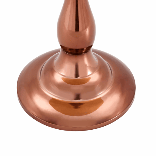Mesa auxiliar redonda - Vidro temperado e base estável, design moderno e compacto para a sala de estar ou o quarto - Castanho Mesa auxiliar redonda - Vidro temperado e base estável, design moderno e compacto para a sala de estar ou o quarto - Castanho