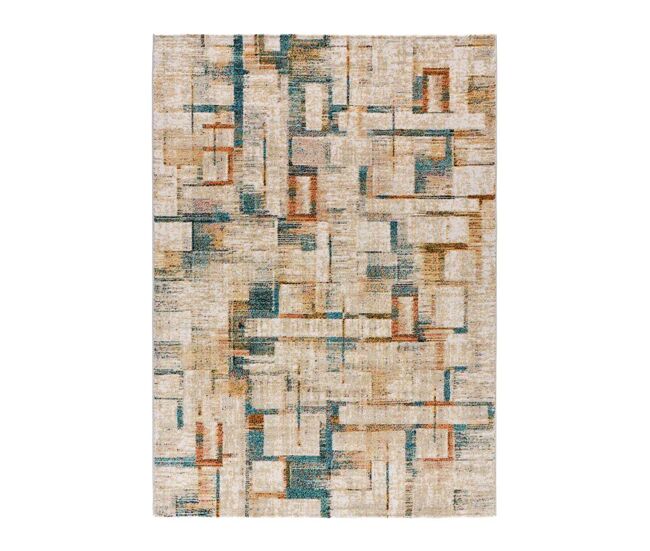 Alfombra abstracta multicolor VIVA, 160x230 cm - ATTICGO