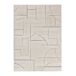 Alfombra geométrica LENA - ATTICGO 160x230 Alfombra geométrica LENA - ATTICGO 160x230 Crema