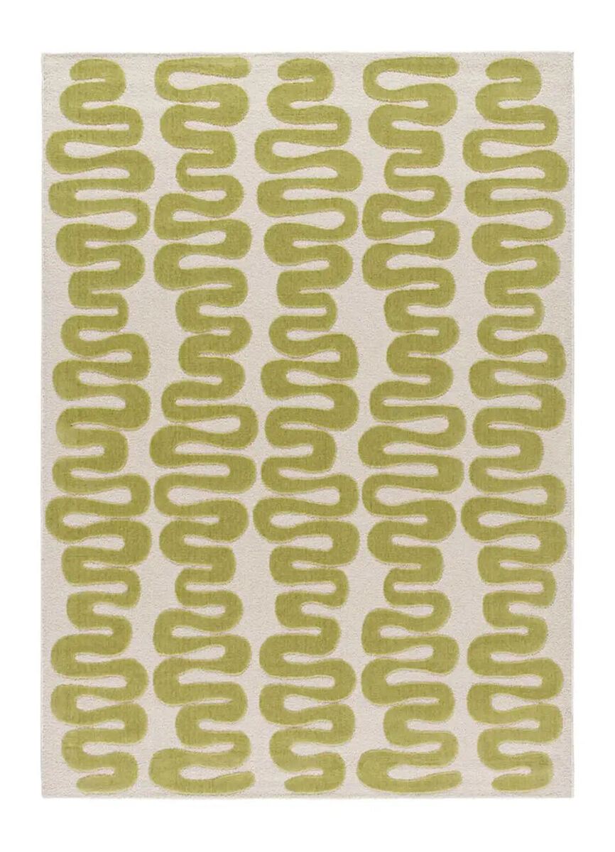 Alfombra moderna FLASHY - ATTICGO 120x170 Verde