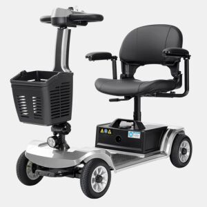 Scooter Mobilidade SEEDREAM S-02 - Motor 250W Bateria 24V12AH 8 Polegadas Travão Magnético - Prata