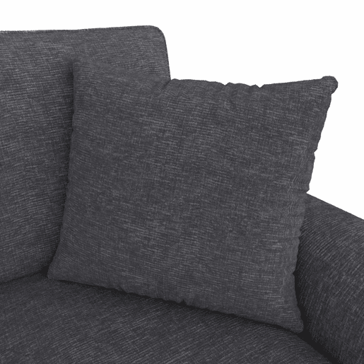 Sofá de canto 280 x 136 x 82 cm - modular em chenille com chaise longue, arrumação e encosto reclinável com porta-copos, 4 lugares - cinzento Sofá de canto 280 x 136 x 82 cm - modular em chenille com chaise longue, arrumação e encosto reclinável com porta-copos, 4 lugares - cinzento