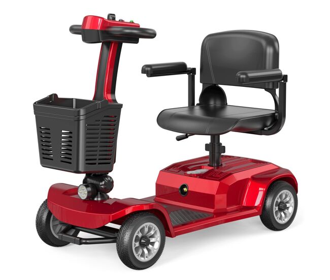 Scooter movilidad seedream x-02(lucas pro) - motor 250w batería 24v12ah 8 pulgadas freno magnético - rojo