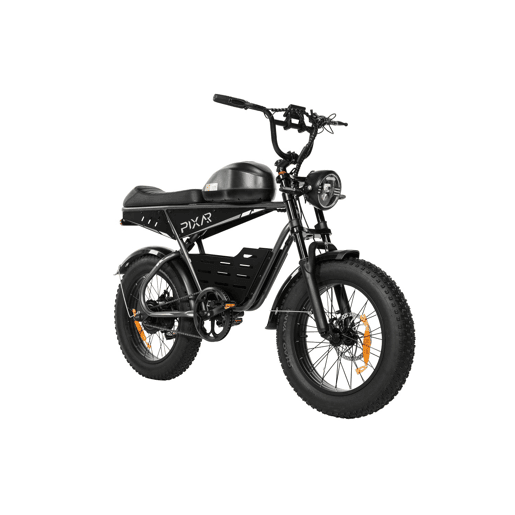 Pixar SUPER V 48V 30AH 20x4 Bicicleta Elétrica Cinza Freio a Disco