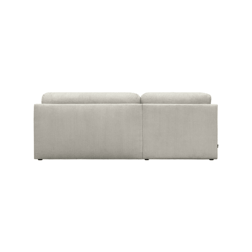 Sofá-cama de canto esquerdo em veludo canelado com baú, 3 lugares, Nelson, Bege cinzento, 218x140x81 cm Sofá-cama de canto esquerdo em veludo canelado com baú, 3 lugares, Nelson, Bege cinzento, 218x140x81 cm