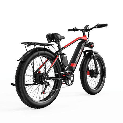 Bicicleta Elétrica Duotts F26 - Bateria 840WH Autonomia 50KM - Preto vermelho Bicicleta Elétrica Duotts F26 - Bateria 840WH Autonomia 50KM - Preto vermelho