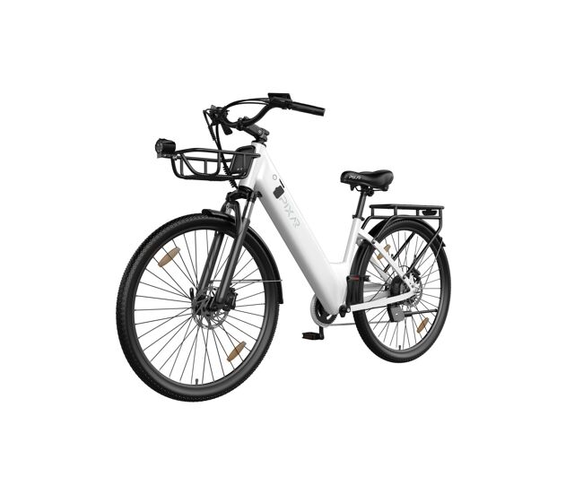 Pixar c1 pro e-bike - motor 250w batería 36v18ah 28x1.95 frenos hidráulicos - blanco