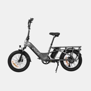 Pixar PLUS7 48V 10Ah Bicicleta Elétrica Fat Tire Cinza
