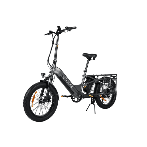 Pixar PLUS7 48V 10Ah Bicicleta Elétrica Fat Tire Cinza