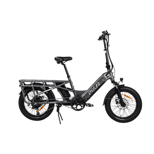 Pixar PLUS7 48V 10Ah Bicicleta Elétrica Fat Tire Cinza