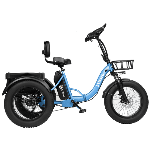 ESKUTE T302 Pro Bicicleta Elétrica 250W 48V20.8Ah 20'' Acessórios - Azul