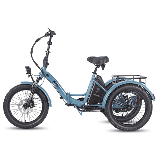 FAFREES F20 Mate Bicicletas eléctricas - Motor 250W Bateria 48V20Ah 20 Pneus Travão de disco hidráulico - Azul