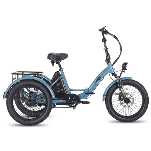 FAFREES F20 Mate Bicicletas eléctricas - Motor 250W Bateria 48V20Ah 20 Pneus Travão de disco hidráulico - Azul